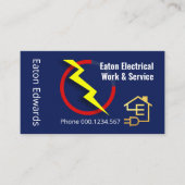 Power-Messgerät für elektrische Blitzlichtgeräte Visitenkarte (Vorderseite)