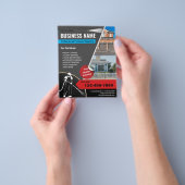 Power mit Reinigungsdienst für Druckwaschanlagen Flyer (Gruppe)