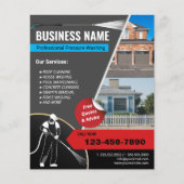 Power mit Reinigungsdienst für Druckwaschanlagen Flyer (Vorne)