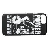 POWER. Motivierend Weiblichkeitsarbeit für Frauen Case-Mate iPhone Hülle (Rückseite (Horizontal))