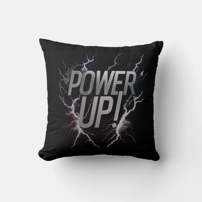 Power nach oben kissen (Vorderseite)
