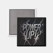Power nach oben magnet (Vorderseite/Rückseite)
