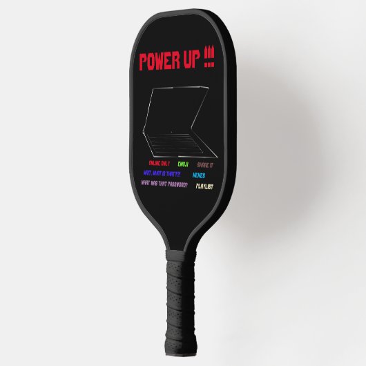 Power nach oben pickleball schläger (Links)