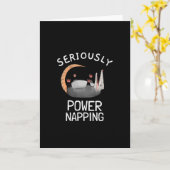 POWER NAPPING POSSUM KARTE (Gelbe Blume)