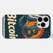 Power of Bitcoin Blockchain crypto design iPhone Hülle (Rückseite (Horizontal))
