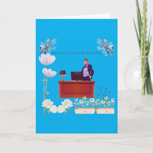 Power of leadership azure karte (Vorderseite)