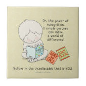 Power of Recognition Fliese (Vorderseite)