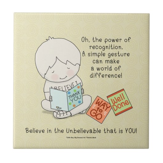 Power of Recognition Fliese (Vorderseite)