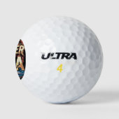 Power of USA Golf Ball - Patriotic American (Logo)