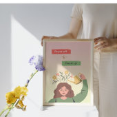 Power Off & Power Up: Digitales Detox-Poster Poster