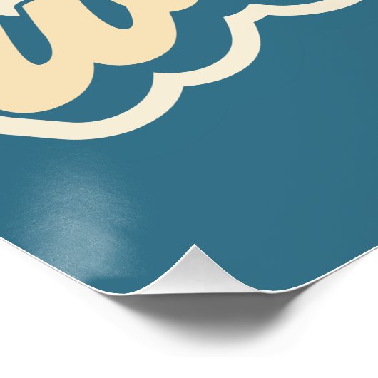 Power Offertschweiferin Poster (Ecke)