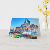 Power Pflanze Baltimore Innenhafen Grußkarte Karte (Gelbe Blume)