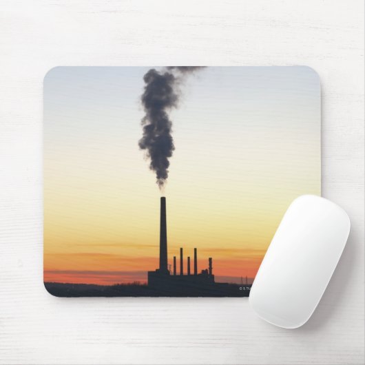 Power-Pflanzen-Rauch-Stapel Mousepad (Mit Mouse)
