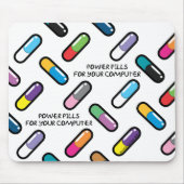 Power-Pillen Mousepad (Vorne)