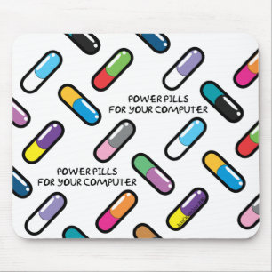 Power-Pillen Mousepad