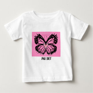 POWER PINK2, ROTE SCHÖNHEIT, PKU-DIET BABY T-SHIRT