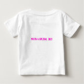 POWER PINK2, ROTE SCHÖNHEIT, PKU-DIET BABY T-SHIRT (Rückseite)