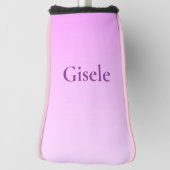 Power Pink Gradient Golf Head Cover Headcover (Rotieren 90)