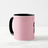 Power PINK KAFFEE MUGS Tasse (Vorderseite Links)