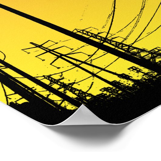 Power-Poster Poster (Ecke)