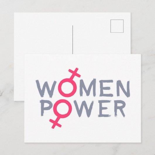 Power Postkarte (Vorne/Hinten)