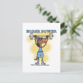 Power Postkarte (Stehend Vorderseite)