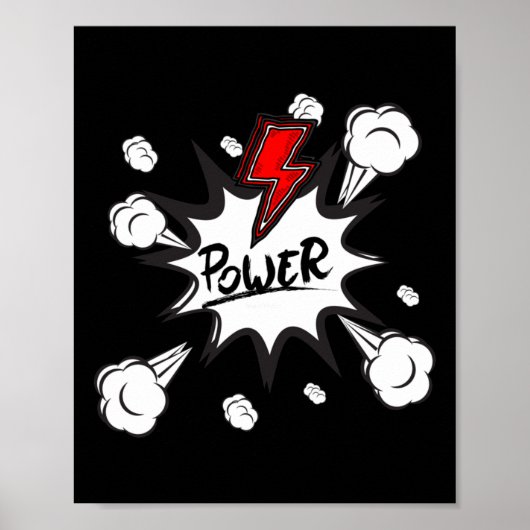 Power Puff Sticker Poster (Vorne)