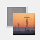 Power Pylons bei Sunset Magnet (Vorderseite/Rückseite)