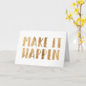 Power Quotes II Karte (Gelbe Blume)