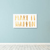 Power Quotes II Leinwanddruck (Insitu (Holzboden))