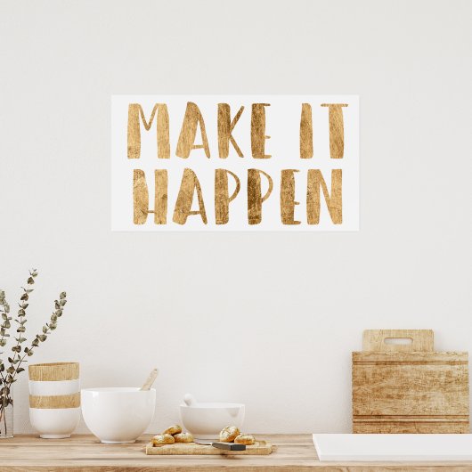 Power Quotes II Poster (Küche)