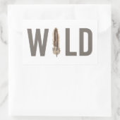 Power Quotes VII Rechteckiger Aufkleber (Tasche)