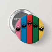 POWER RANGERS BUTTON (Vorne & Hinten)