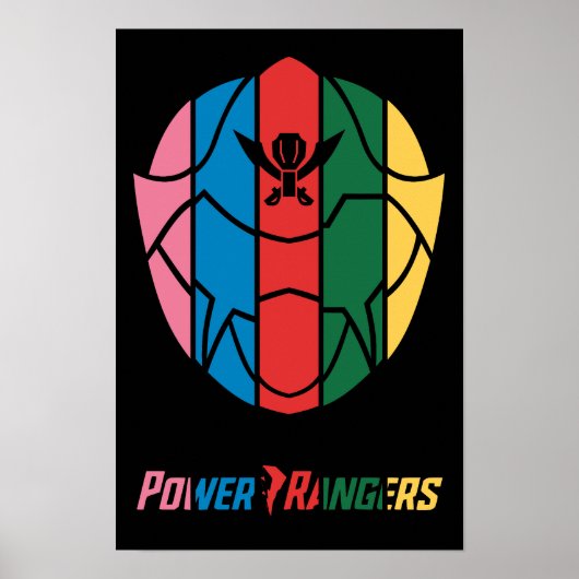 POWER RANGERS POSTER (Vorne)