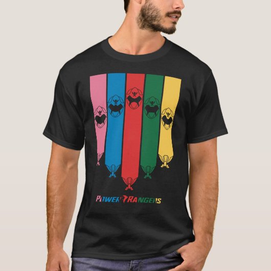 Power Rangers T-Shirt (Vorderseite)