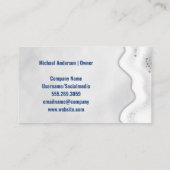 Power Reiniger Waschen | Seifenspulen Visitenkarte (Rückseite)