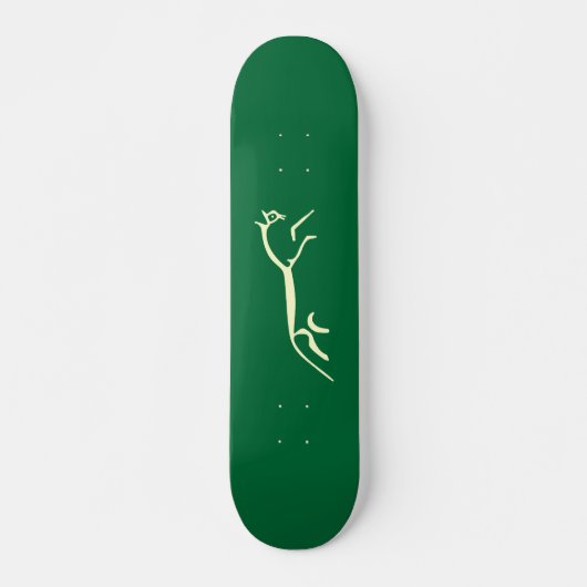 Power - Retro Skateboard (Vorne)