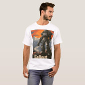Power Rüstung aus Fallout 4 - Fallout Apokalypse T T-Shirt (Vorne ganz)