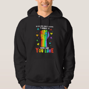Power sei vorsichtig, wer du hasst Stolz auf alle  Hoodie