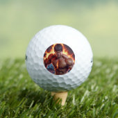 Power Shot Golf Ball Kunstdesign (Insitu T-Shirt)