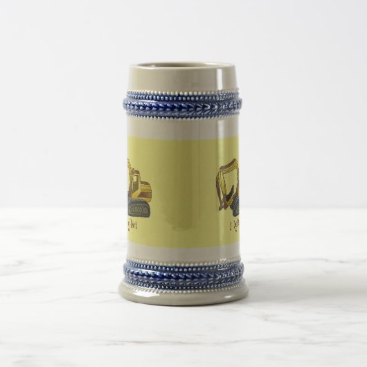 Power Shovel Dirt Bierglas (Mittel)