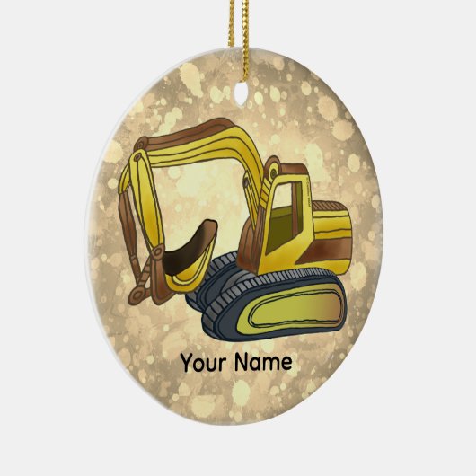 Power Shovel Keramik Ornament (Rechts)