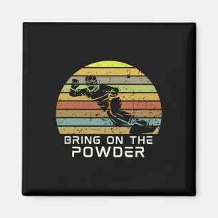 Power Snowboarden Snowboard Funny 1 Magnet
