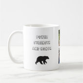 Power Stärke und Ehrensohn Kaffeetasse (Links)