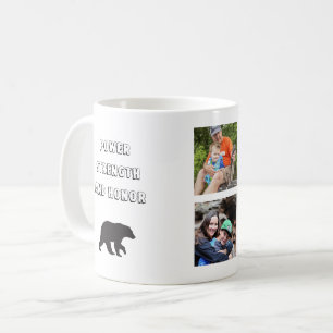 Power Stärke und Ehrensohn Kaffeetasse