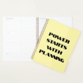 Power startet mit der Planung Motivierend Notebook Planer (Anzeige)