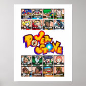Power Stone-Zeichen Poster (Vorne)