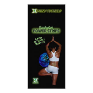 Power Strip-Info-Karte Werbekarte