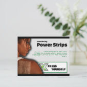 Power Strip Post Cards Postkarte (Stehend Vorderseite)