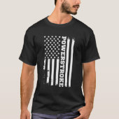 Power Stroke American Flag T-Shirt (Vorderseite)